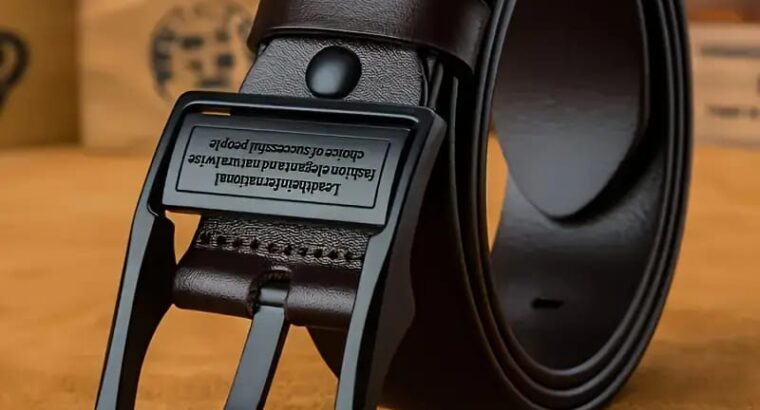 Leather belts